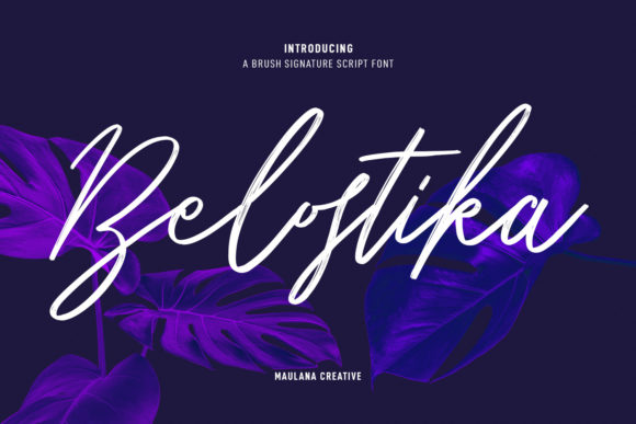 Belostika Script: A Delicate Touch for Every Design Project