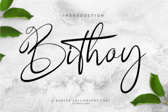Bithoy Script: A Timeless Handwritten Font for Modern Creativity