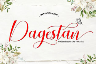 Dagestan Script: A Modern Font for Clean, Casual Design