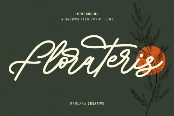 Florateris Script: A Versatile Handwritten Font for Creative Design