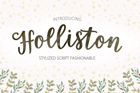 Holliston Script: A Versatile Font for Professional and Creative Projects