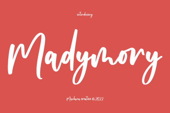 Madymory Script: A Modern Font for Creative Expression