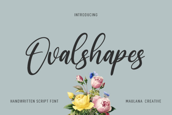 Ovalshapes Script: A Stylish Font for Modern Creativity and Branding
