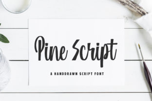 Pine Script: A Unique Hand-Drawn Font for Personalized Design Projects