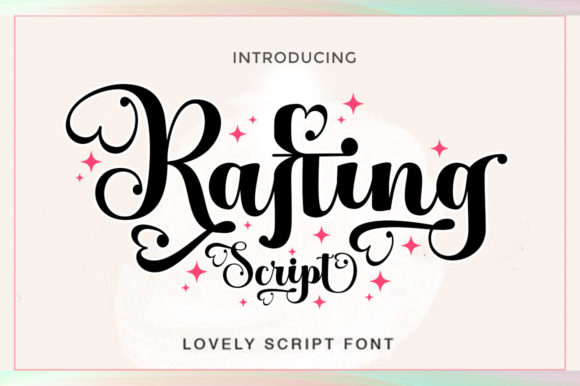 Rafting Script: A Romantic and Versatile Font for Creative Projects