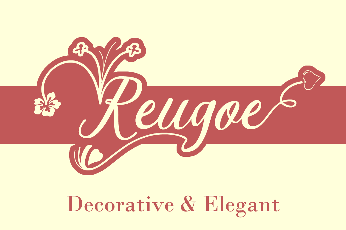 Reugoe Script: A Versatile Decorative Font for Creative Projects