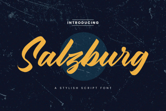 Salzburg Script: A Timeless Font for Creative Expression