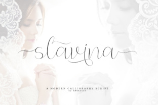 Slavina Script: A Handmade Font for Modern Creativity and Design